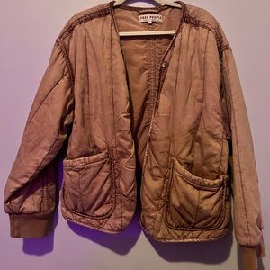 Free People Bomber Puffer jacket
